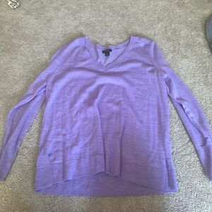 Purple sweater